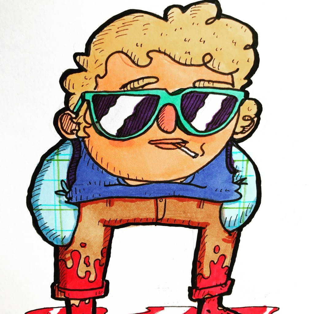 Trouble Puddle Drawing By Charlie Haggard Doodle Addicts