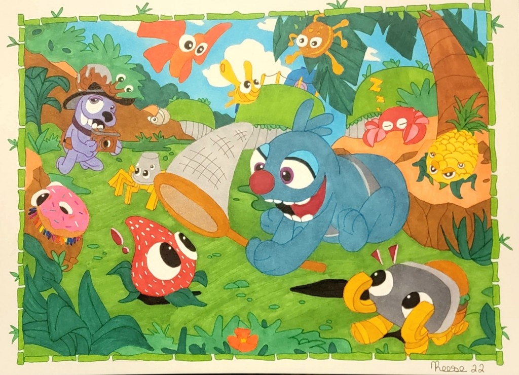 Bugsnax drawing by Chariss Williams | Doodle Addicts