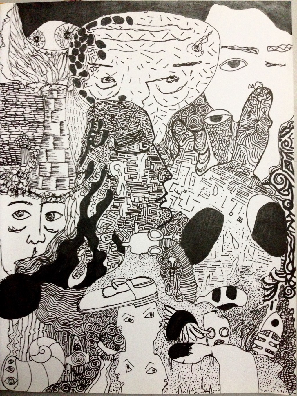 Chernobyl drawing by sandra maher | Doodle Addicts