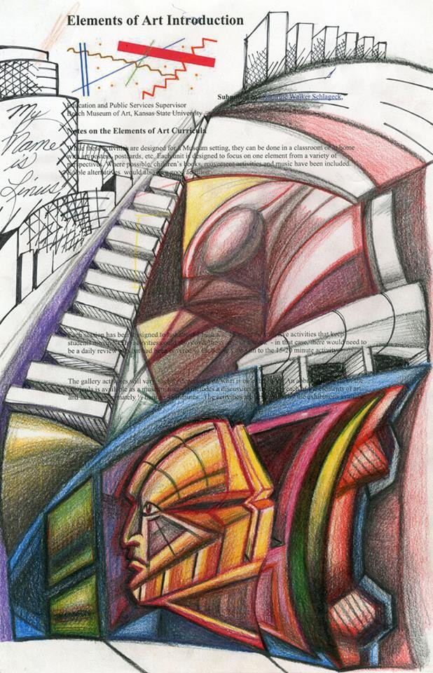 Cacophony drawing by Linus Ogalsbee | Doodle Addicts