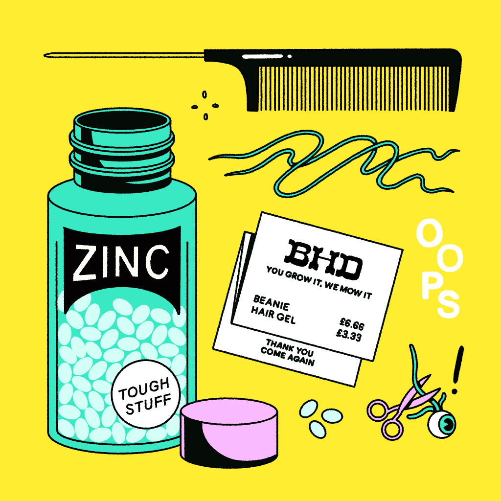 Bad Hair Day drawing by Elle Duffey Doodle Addicts