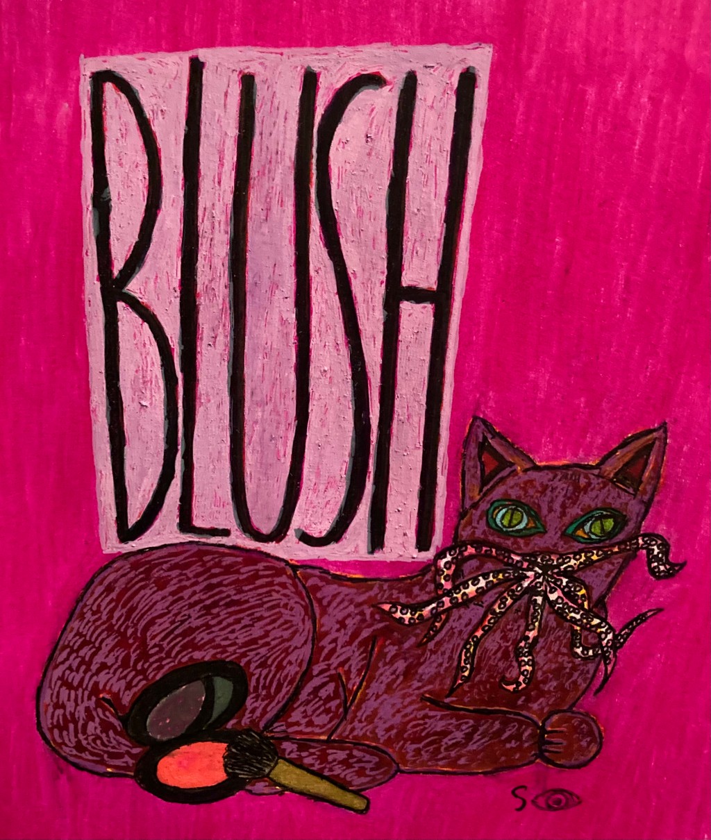 Blush drawing by Sage Stanley Doodle Addicts