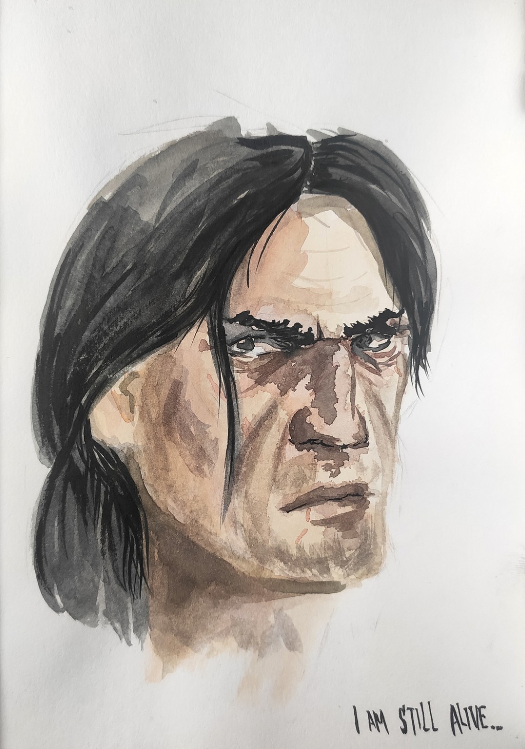 Logen Ninefingers drawing by TimShch | Doodle Addicts