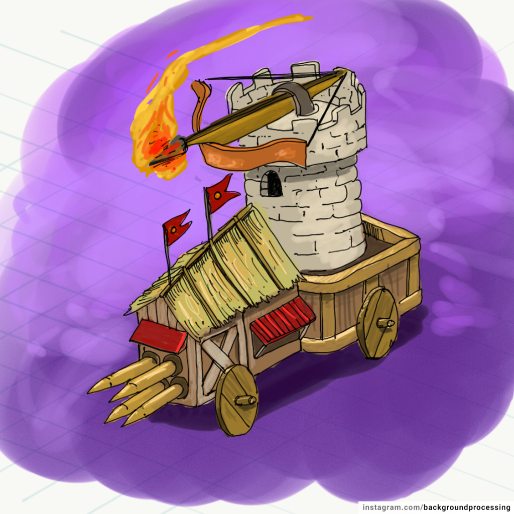 Silly Concept Art For Tank Game Drawing By Background Processing