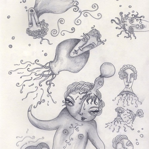 Underwater sketch