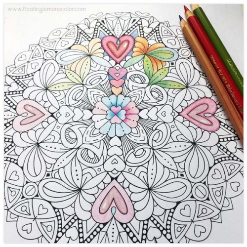 Hearts Mandala