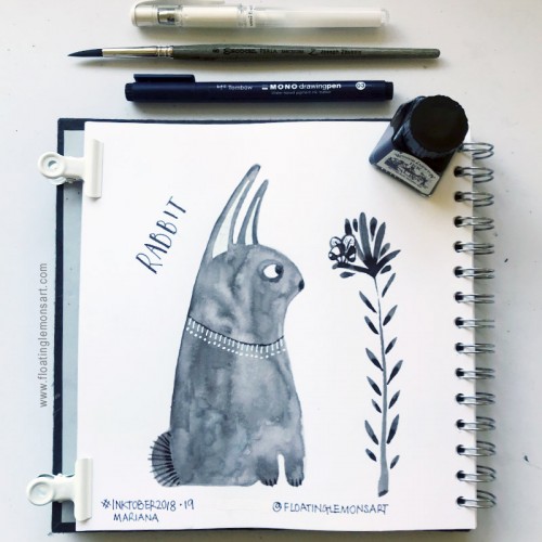 Inktober 19: Rabbit