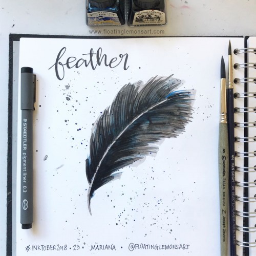 Inktober 23: Feather