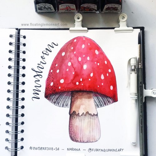 Inktober 24: Mushroom