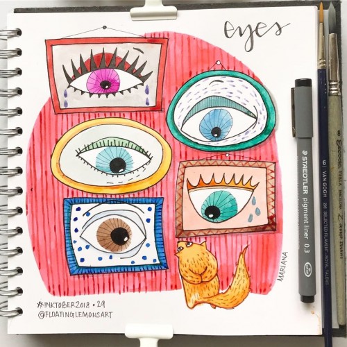Inktober 29: Eyes