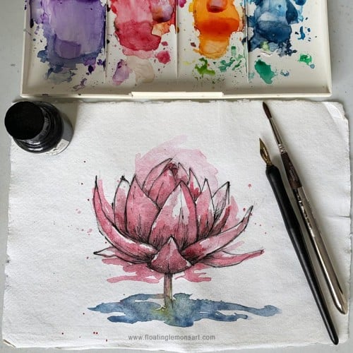 Inky Lotus