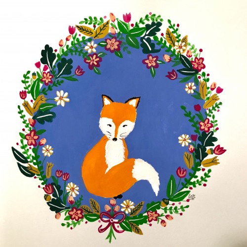 Flower Fox