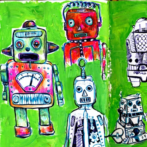 Vintage Robots