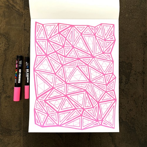 Pattern Study 7: Pink