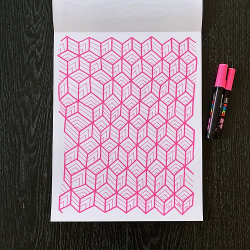 Pattern Study 13: Pink