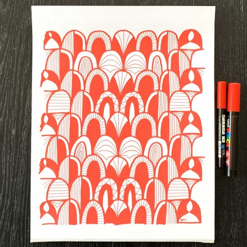 Pattern Study 24: Red