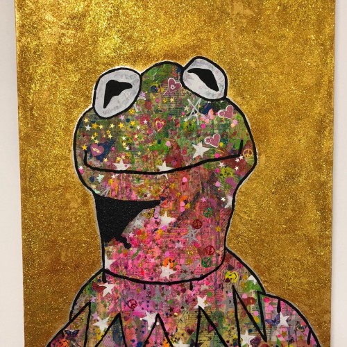 Peace Frog by Barrie J Davies 2018