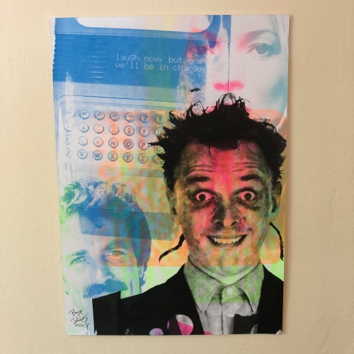 Mash up Print by Barrie J Davies 2020