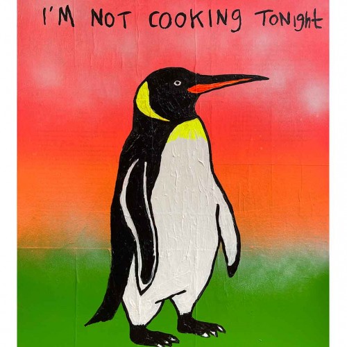 Not Cooking Tonight Painting by Barrie J Davies
