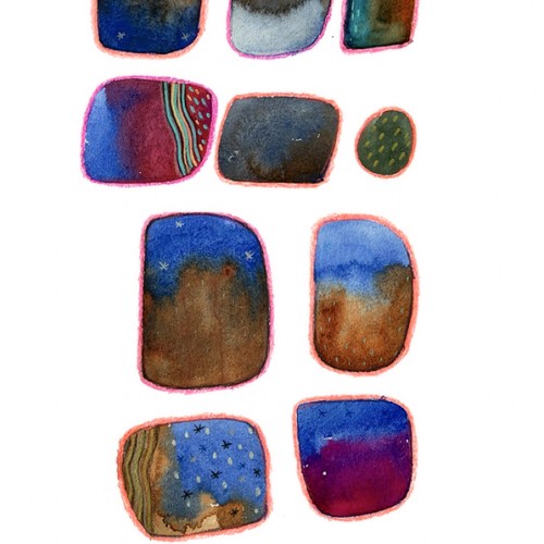 Watercolor Healing patches #3