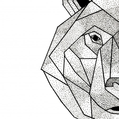 Bear_Geometric Animals