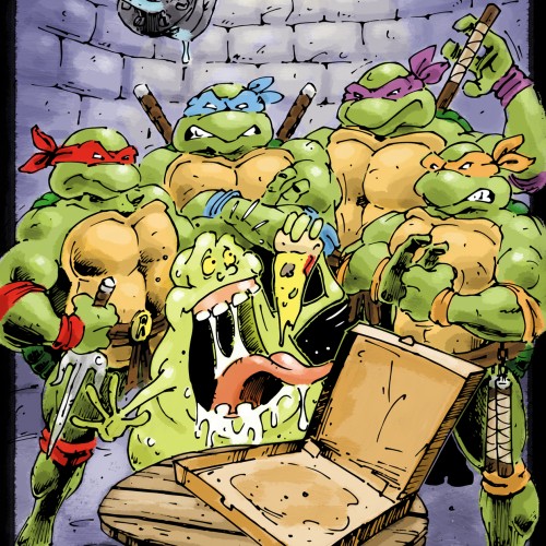 Busted (TMNT VS Slimer)