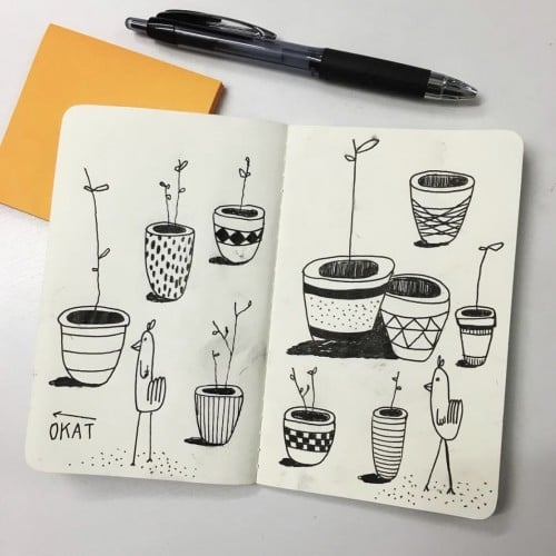 Pots.