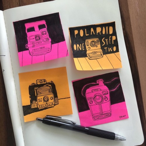 Post-it Note Polaroids