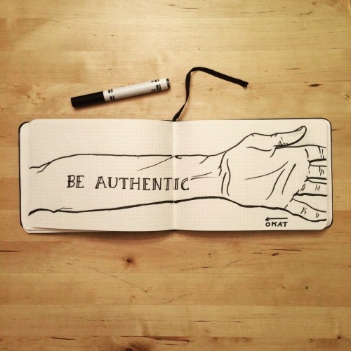 BE AUTHENTIC