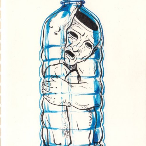 #inktober #day18 #bottle