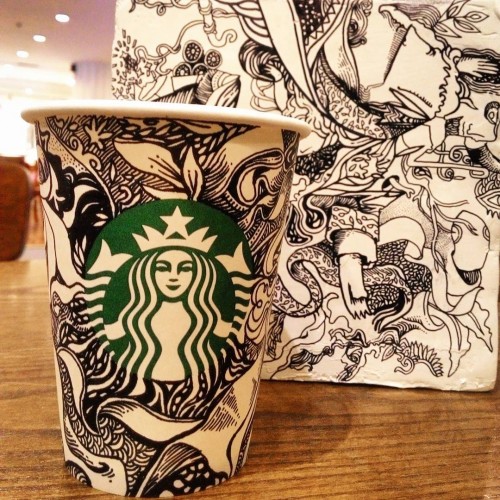 Doodle on Starbuck Cup