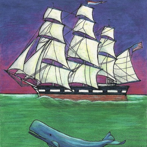 Ship And Whale