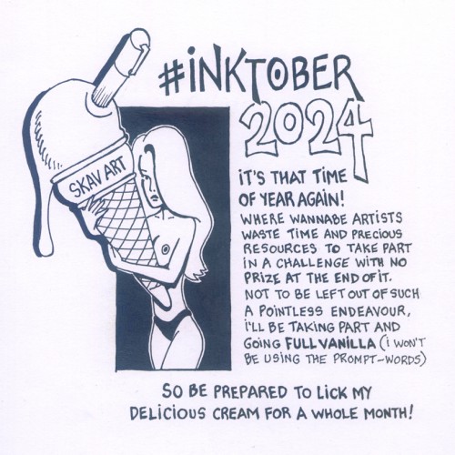 VANILLA GIRL - Inktober2024 Preview