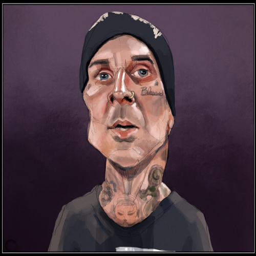 Portrait of Travis Barker