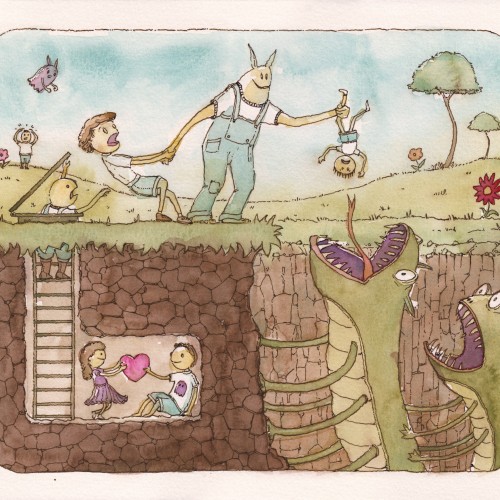 Quick, Stop the Bully Drop! v2.0, Watercolor Edition