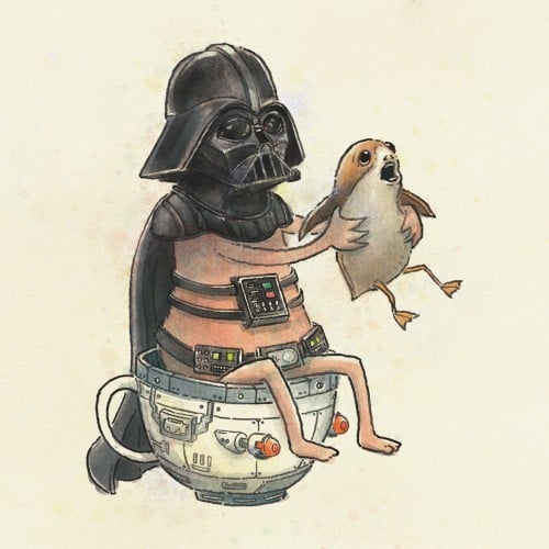 Vader, Porg & the Borg