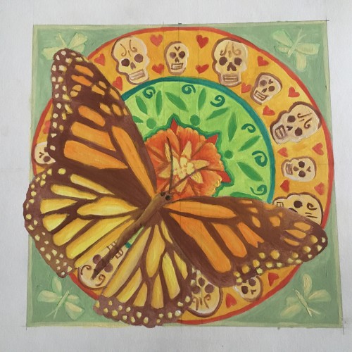 Day of the Dead Mandala