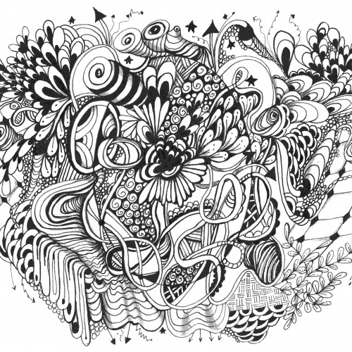 Pen and Ink Swirls