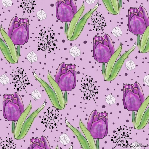Summer Tulip Pattern