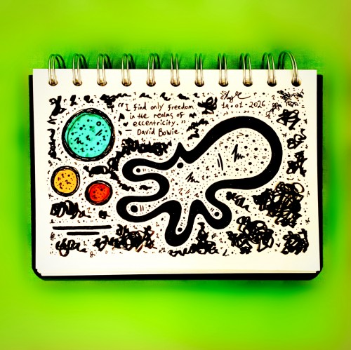 “3 People & Cachy The Poodle”, January 2026.