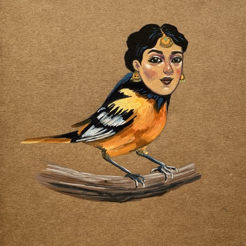 Kraft Paper Sb-1 Bird Lady