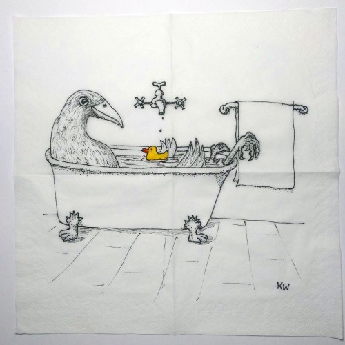 Dont take a bath without a rubber duck