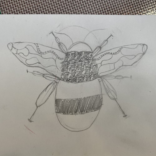 Bumble Bee Postcard