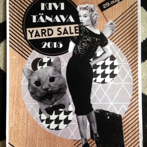 POSTER design for YARD SALE