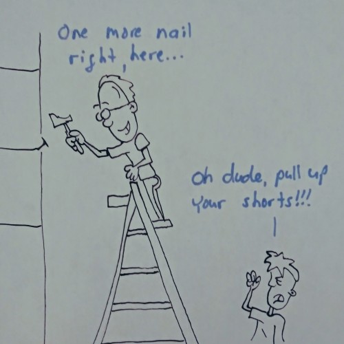 Ladder crack
