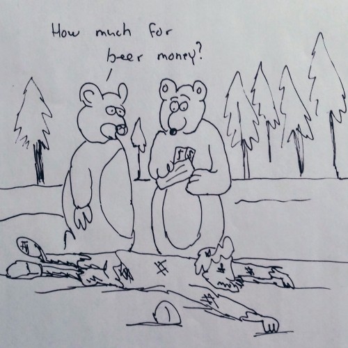 Beer/bear money