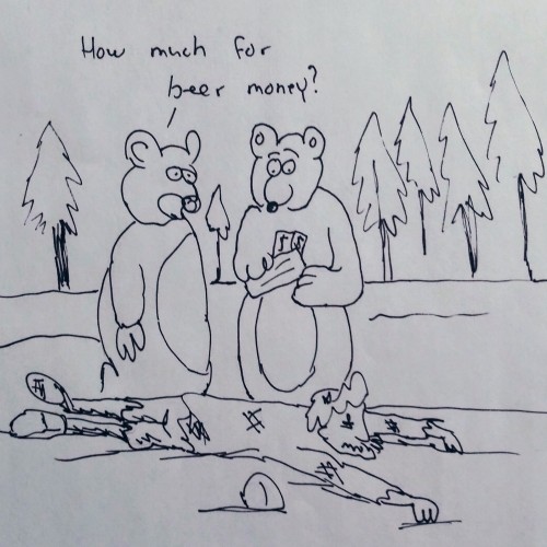 Beer/bear money