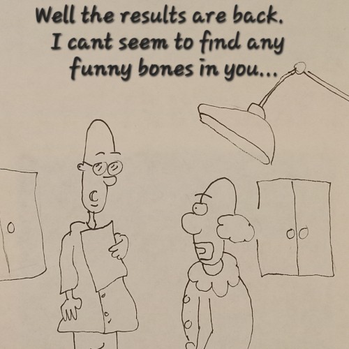 Not funny bone