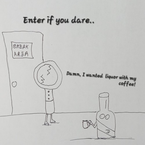 Gimme a break coffee