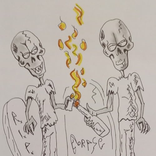 Corpse light up